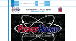 Desktop Screenshot of powerhousetumbleandcheer.com
